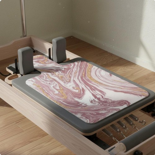 Suede pilates reformer mat - pilates,